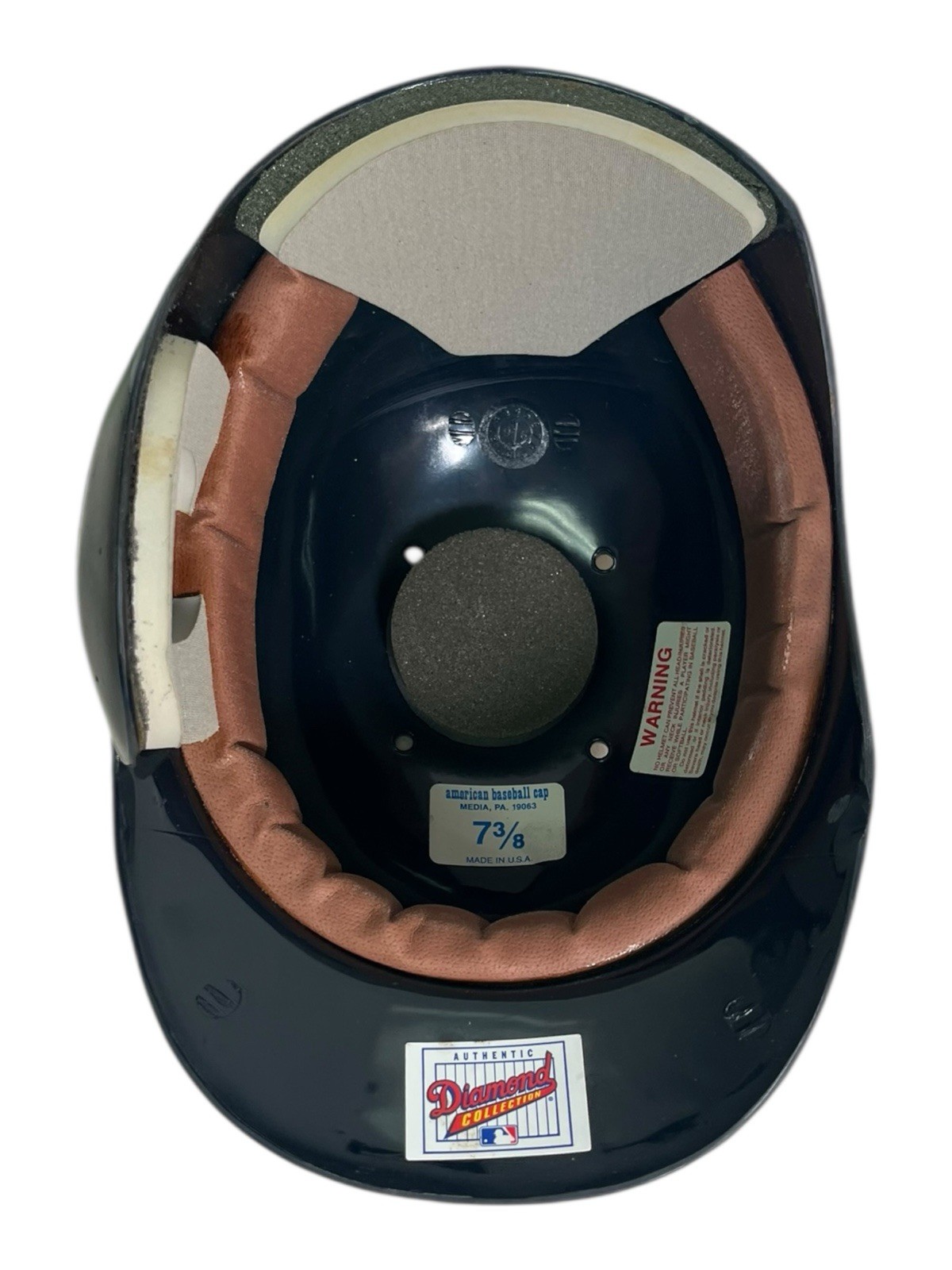 Vintage New York Yankees ABC Authentic Batting Helmet Diamond Collection 7 3/8