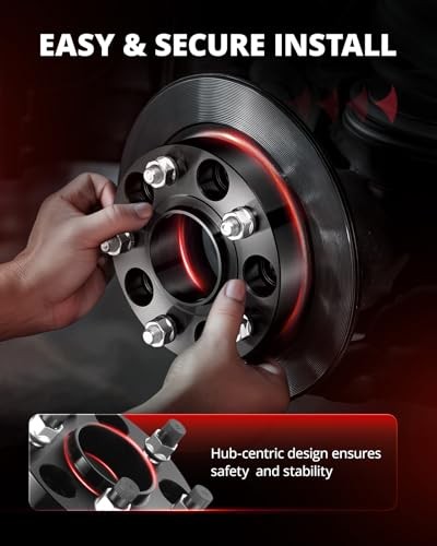 5x5.5 Wheel Spacers Compatible with Ram 1500 2012-2018, 5x139.7 mm 1.5 inch