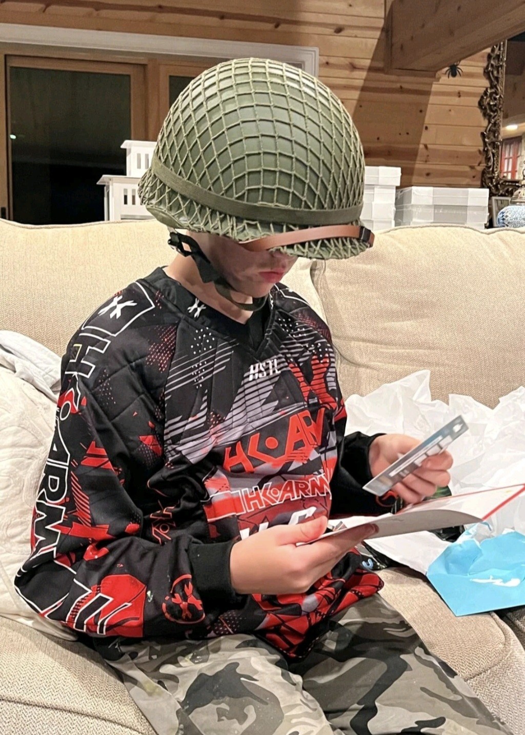 WWII US Army M1 Helmet Replica: NEW (Free Shipping)