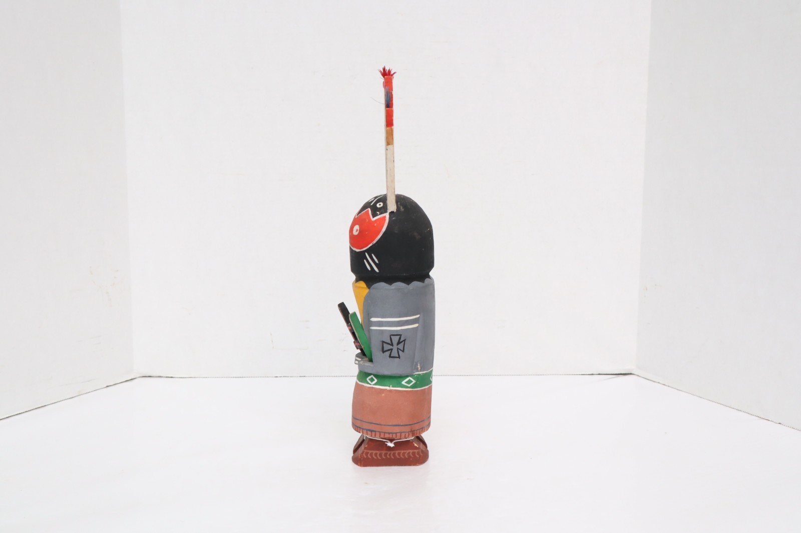 Antique Hopi Kachina LARGE 13.5 inch doll Devil Dancer Vintage