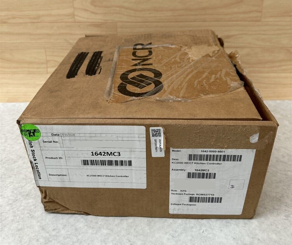 NCR KC2500 WEC7 Kitchen Controller 1642-8000-8801 / 1642-8000-0000