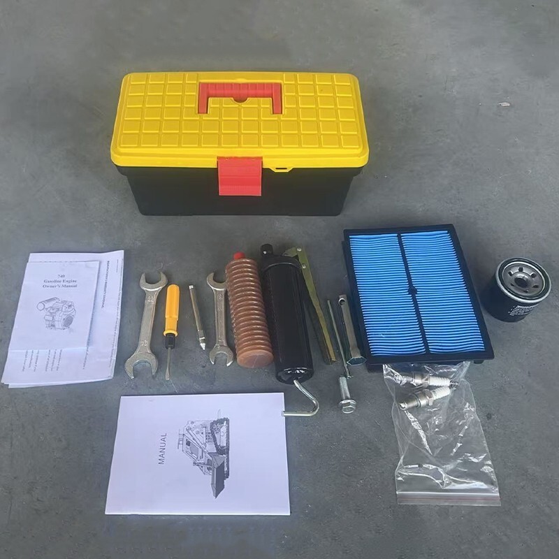 13.5HP Mini Skid Steer Loader Gasoline Crawler, New, Free Shipping