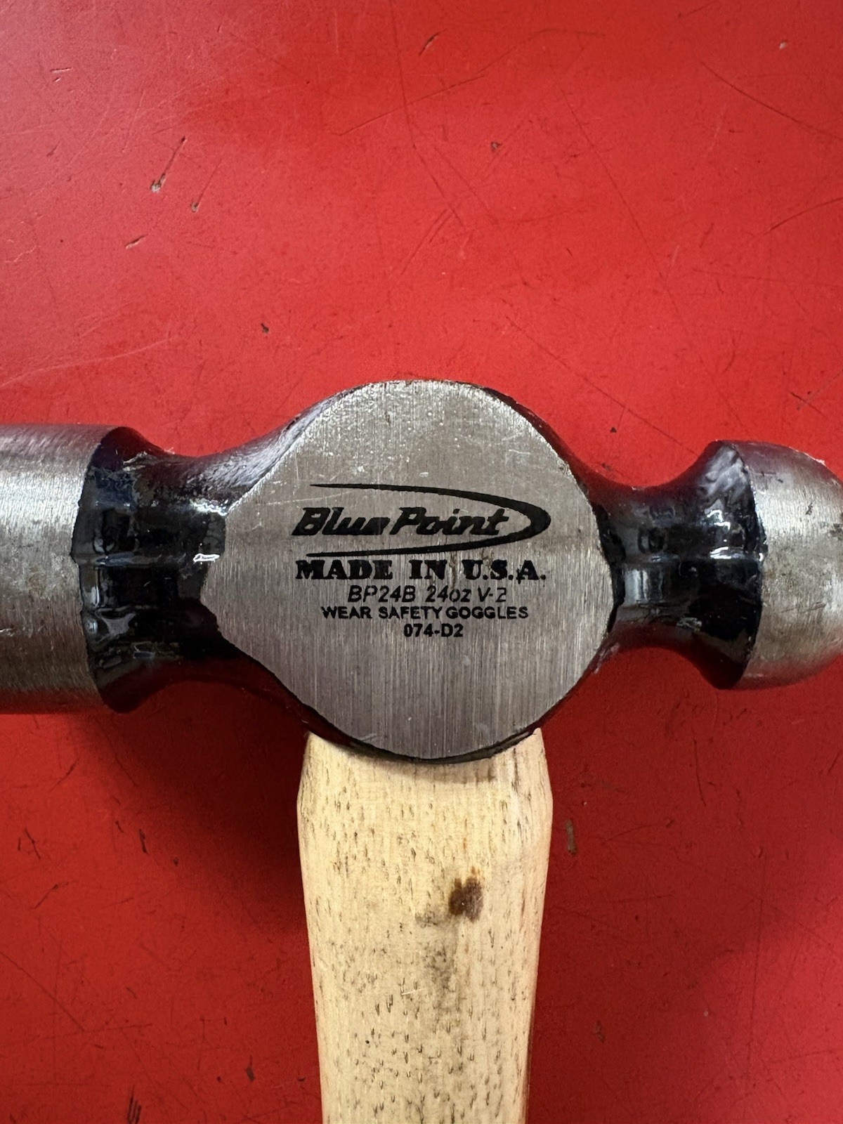 Blue Point 24 oz Ounce Ball Peen Hammer BP24B USA little use