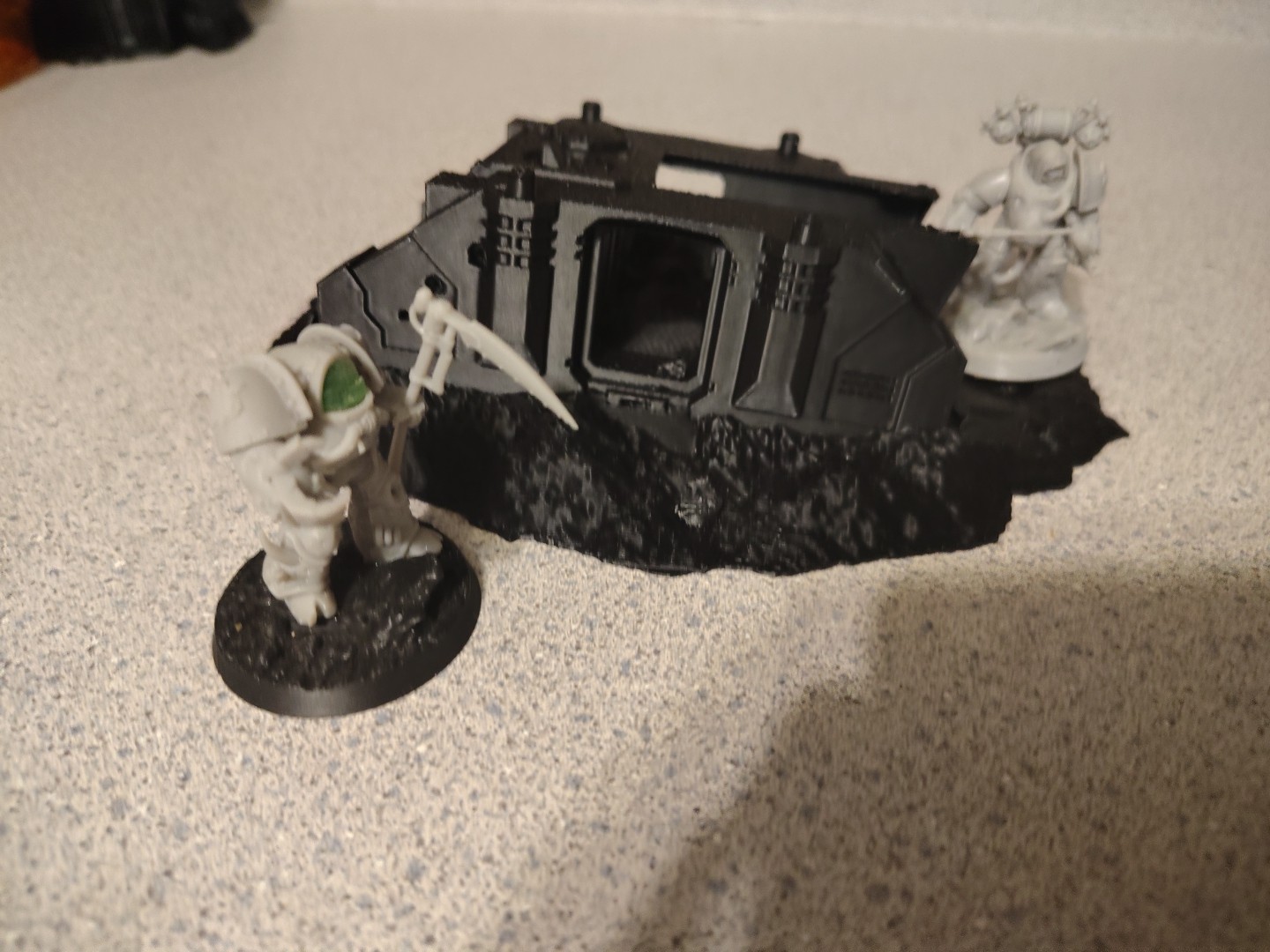 Rhino Wreck Terrain Perfect For Warhammer 40K