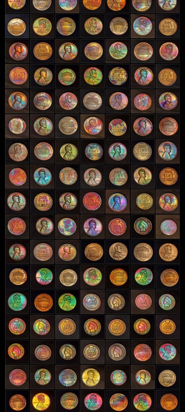 Rainbow🌈Toned Penny Easter Egg Fillers - Cancer Fund Raiser