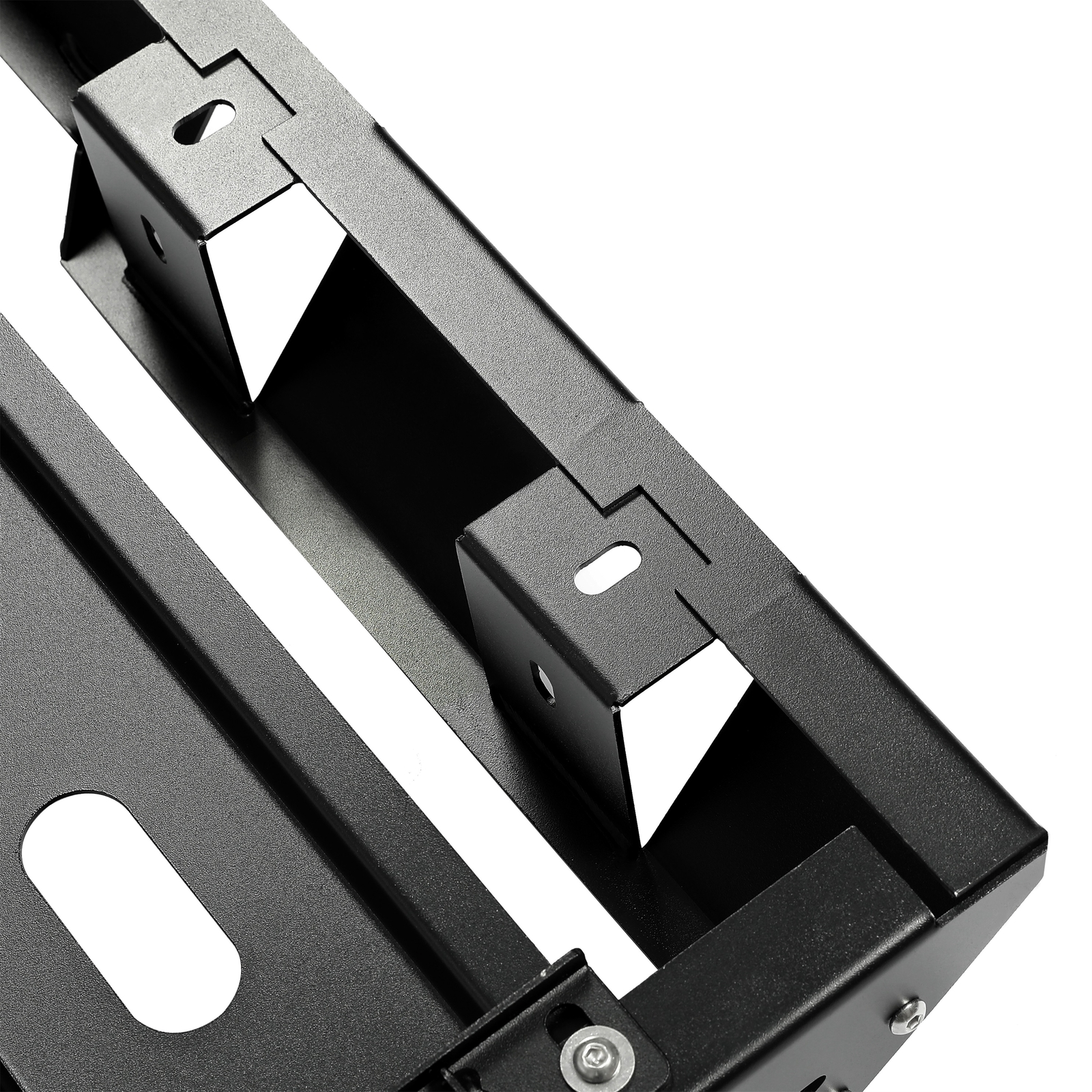 Roof Rack Cargo Basket Luggage Carrier & Ladders For 2007-2018 Jeep Wrangler JK