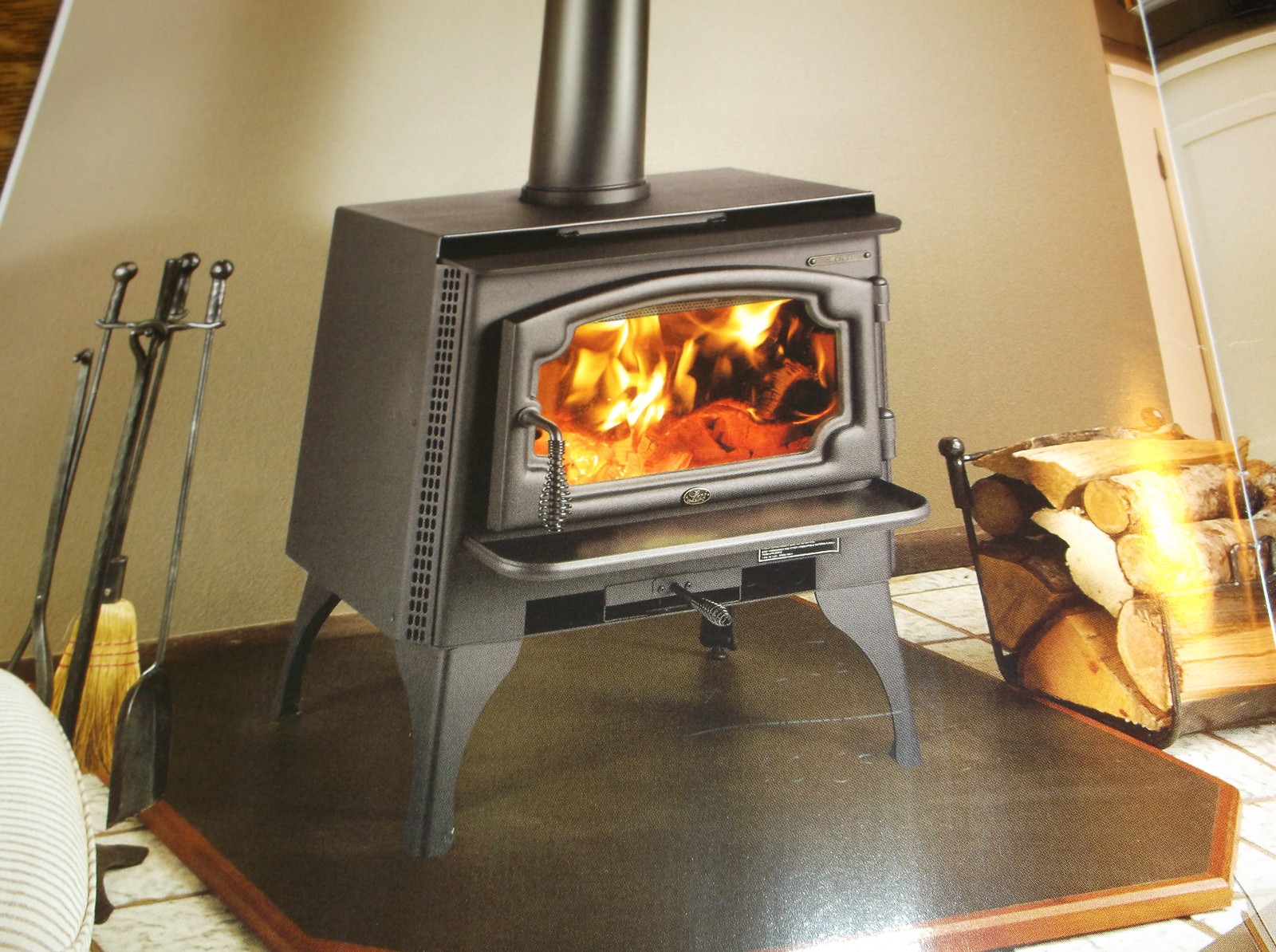 LOPI Endeavor glass stove door Glass + GASKET ceramic for Wood fireplace