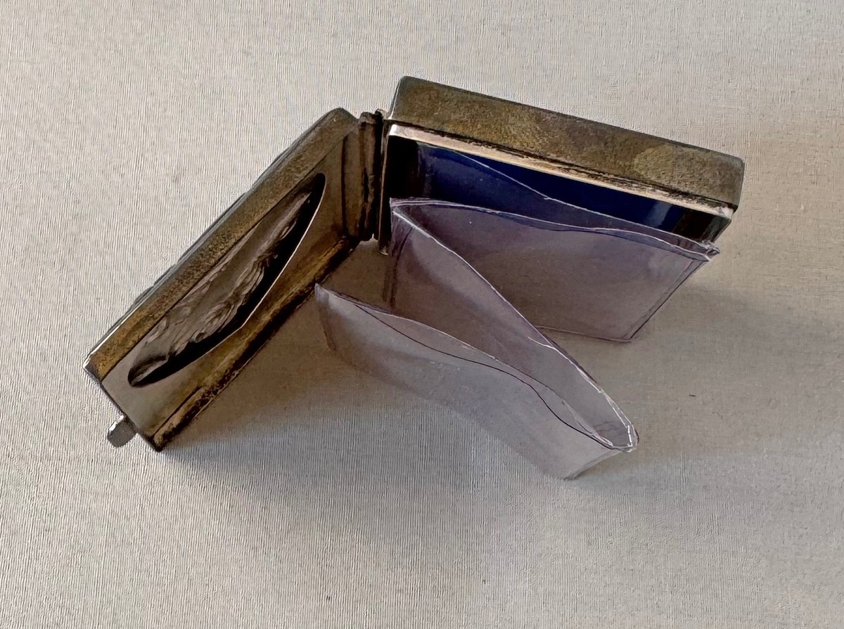 Antique REO Sterling Silver Fold Out Photograph Album;Y468