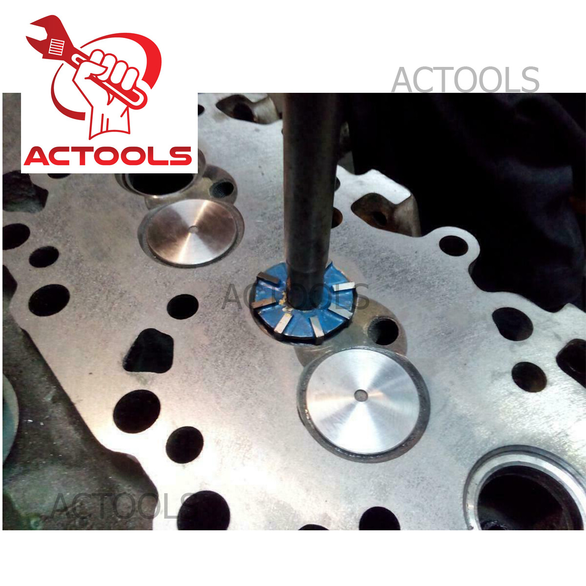 New Valve Job Seat Cutter Set Carbide Tipped for Motorcycles 3 angle USA ACTOOLS