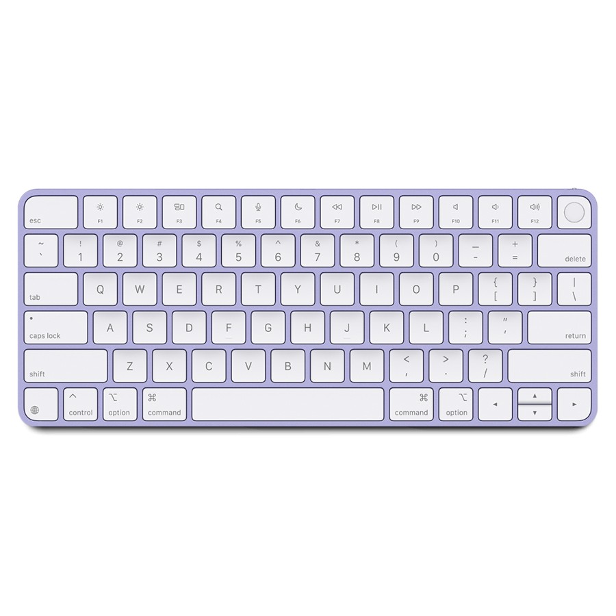 New Apple Magic Keyboard with Touch ID for Apple Silicon Macs (Purple) - Bulk