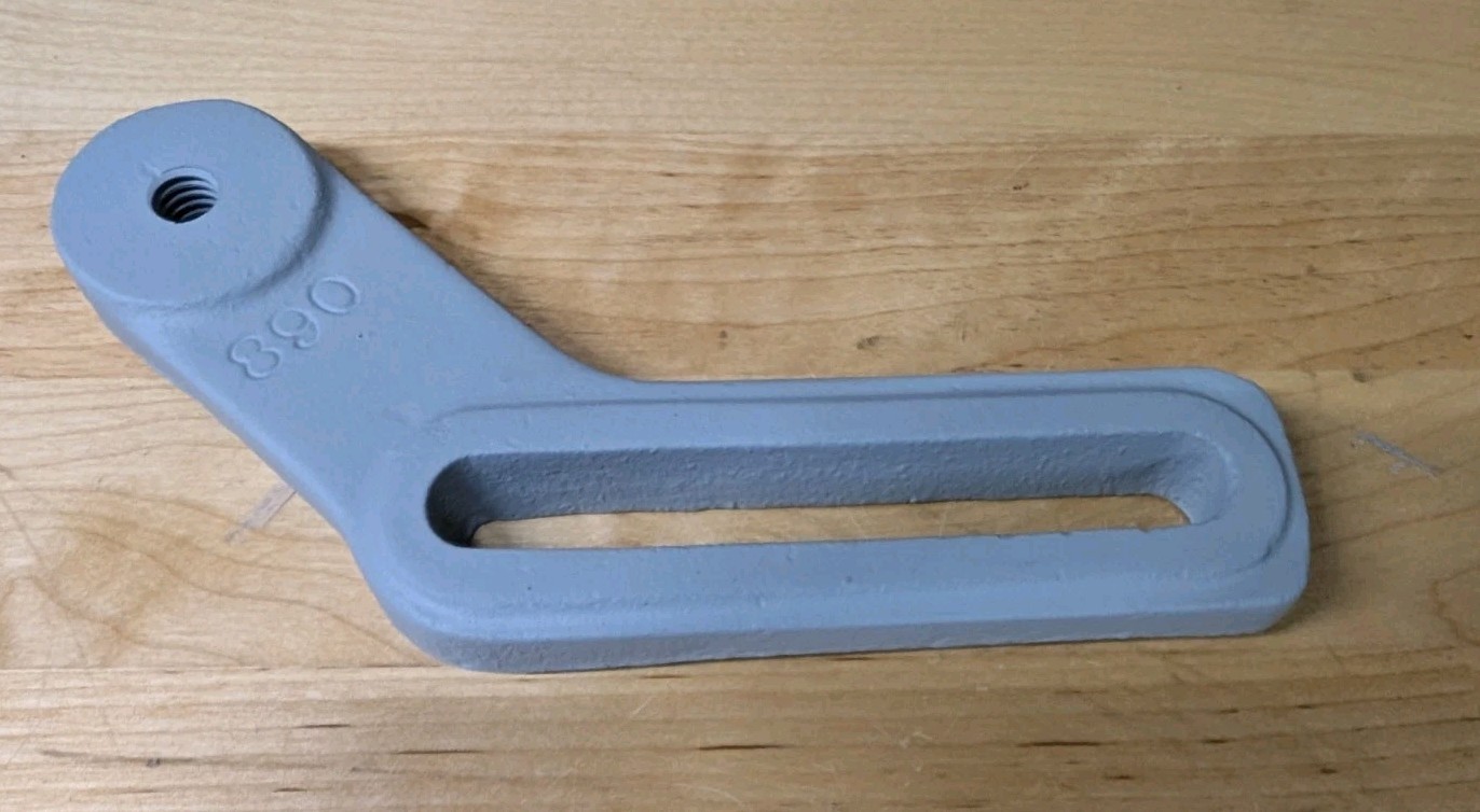 Refurbished Bench Grinder Cast Iron Tool Rest Support 10” | Baldor | Made in USA