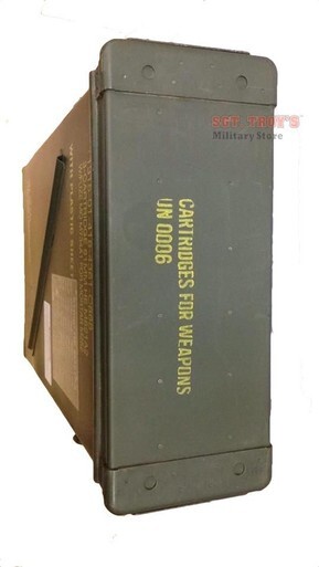 81mm Tall Ammo Can M821A2 Military Surplus Metal Can USGI VGC