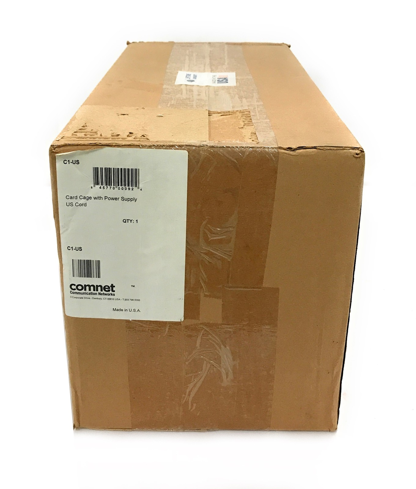 NEW Comnet C1-US 19" Rack Mount Card Cage with Power Supply 14-Slot Capacity