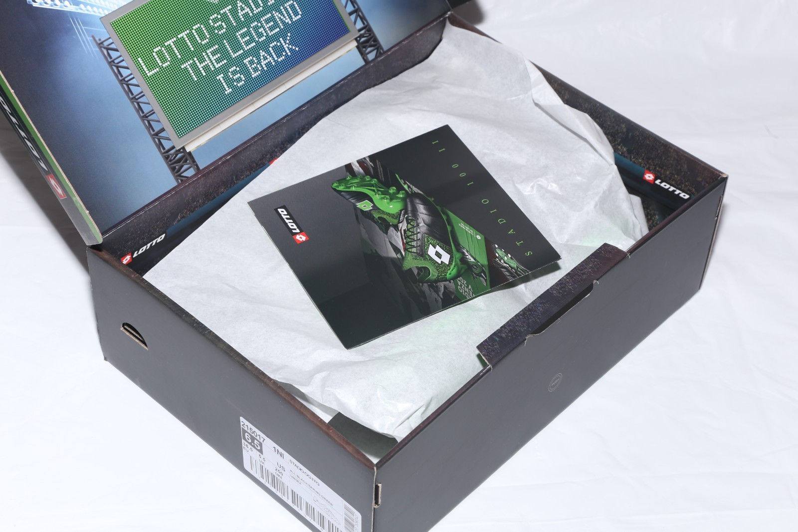 Lotto Stadio OG II FG Soccer Cleats Unisex - Men size 8.5 MSRP $220