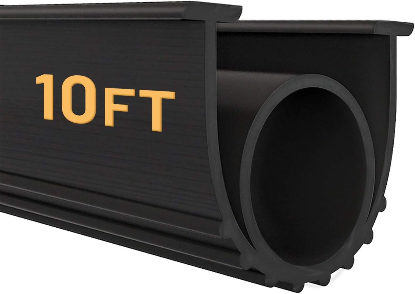 Garage Door Seals Bottom Rubber Weather Stripping 10Ft 5/16 inch T-end