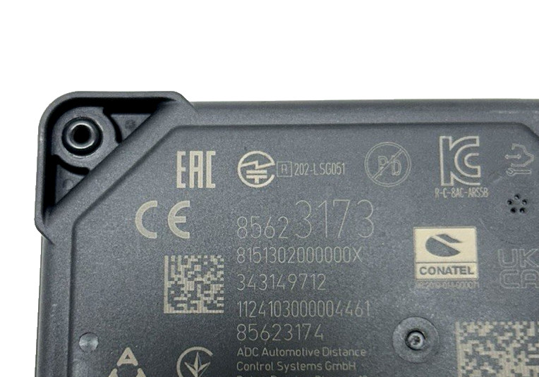 85623173 OEM GM Cruise Control Distance Sensor 2021-2024 Chevrolet Suburban