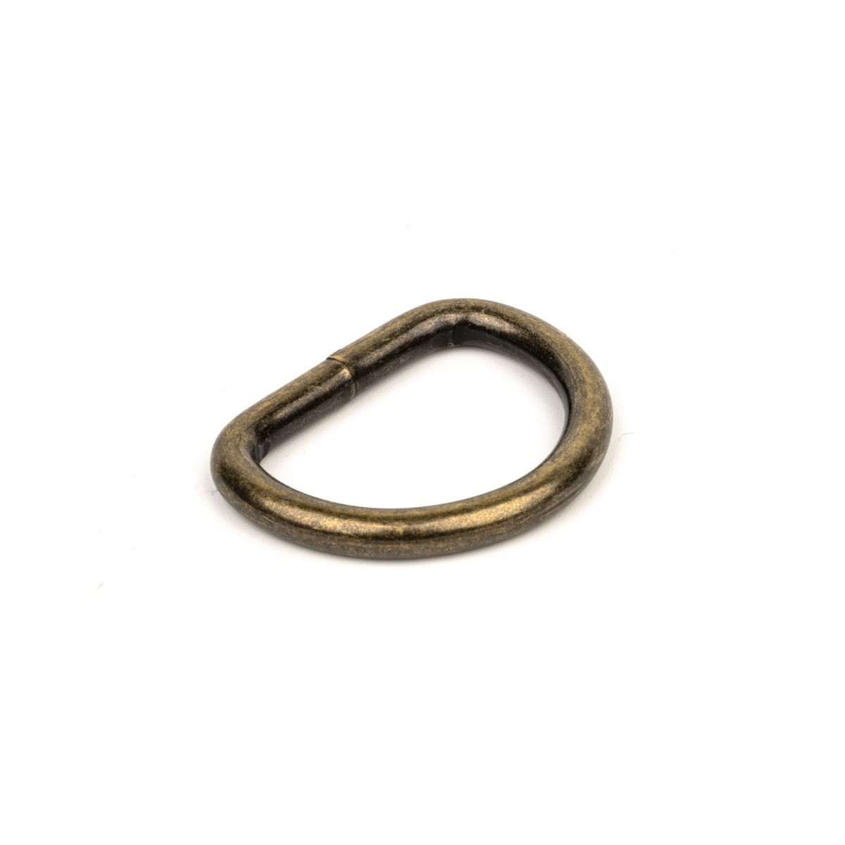 Country Brook Design® 1 Inch Antique Brass Heavy Welded D-Rings 10 Pack