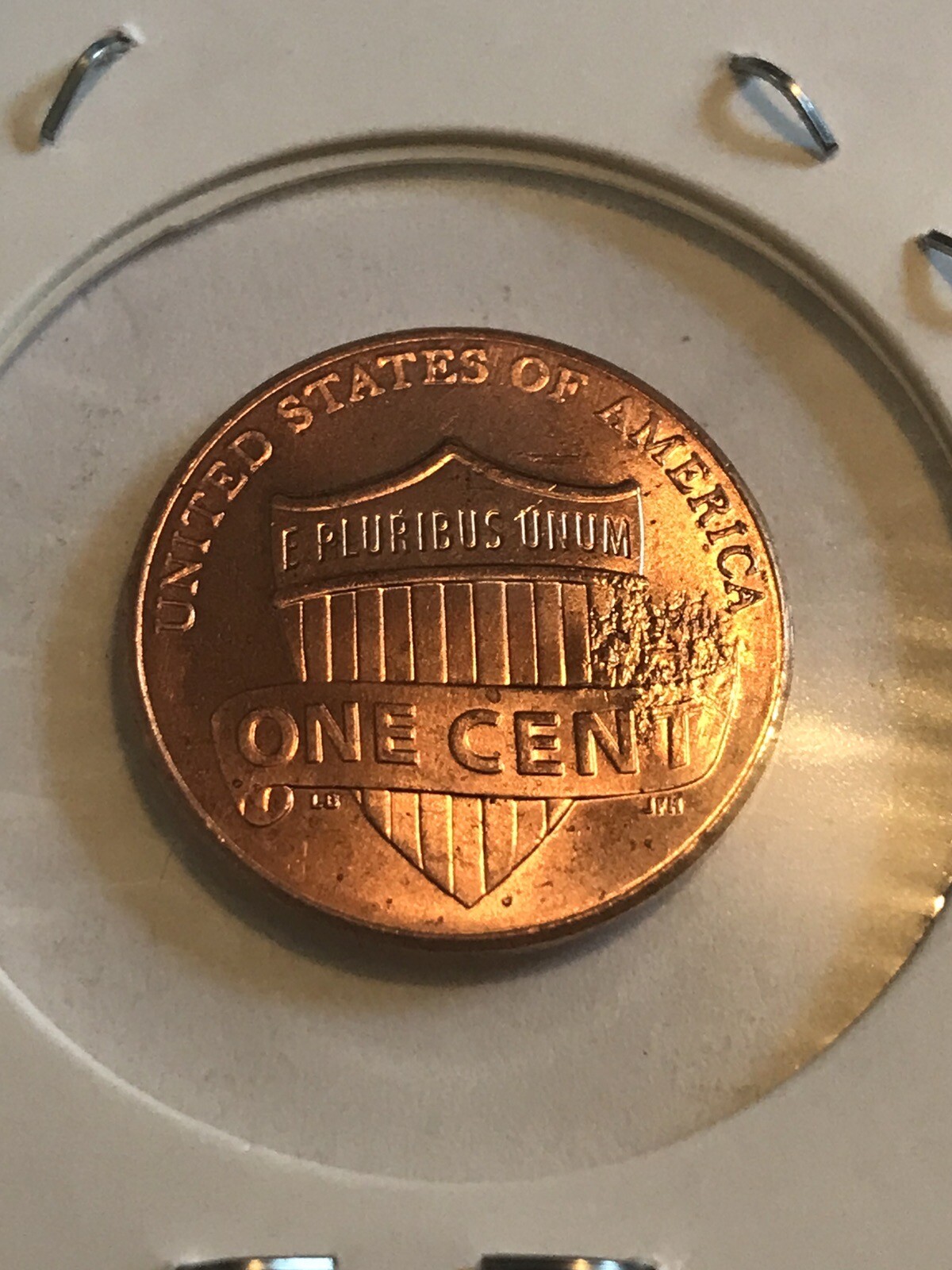 Stamped Coin - One Cent Coin - Marijuana Leaf