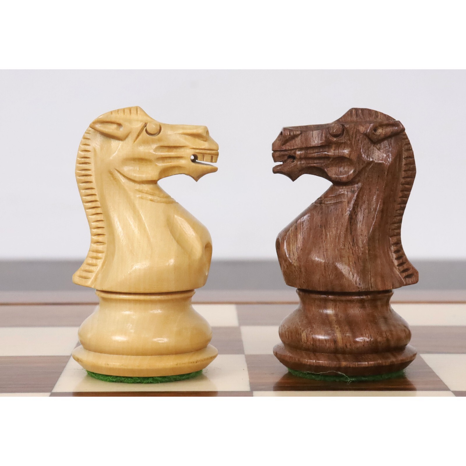 3" Professional Staunton Chess Pieces Only set- Weighted Golden Rosewood