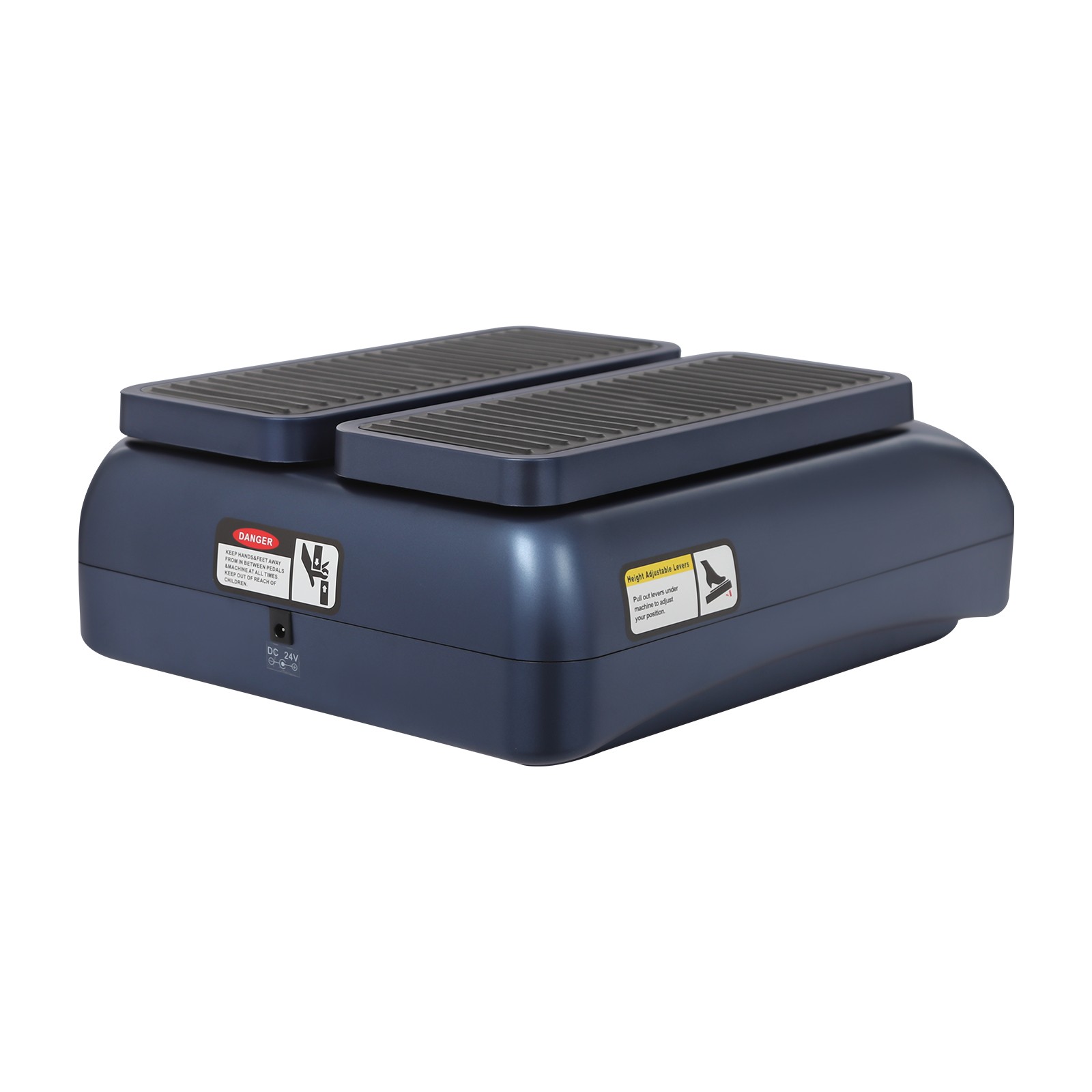 Mini Leg Exerciser Under Desk Foot Pedal Device Portable Elliptical Machine US