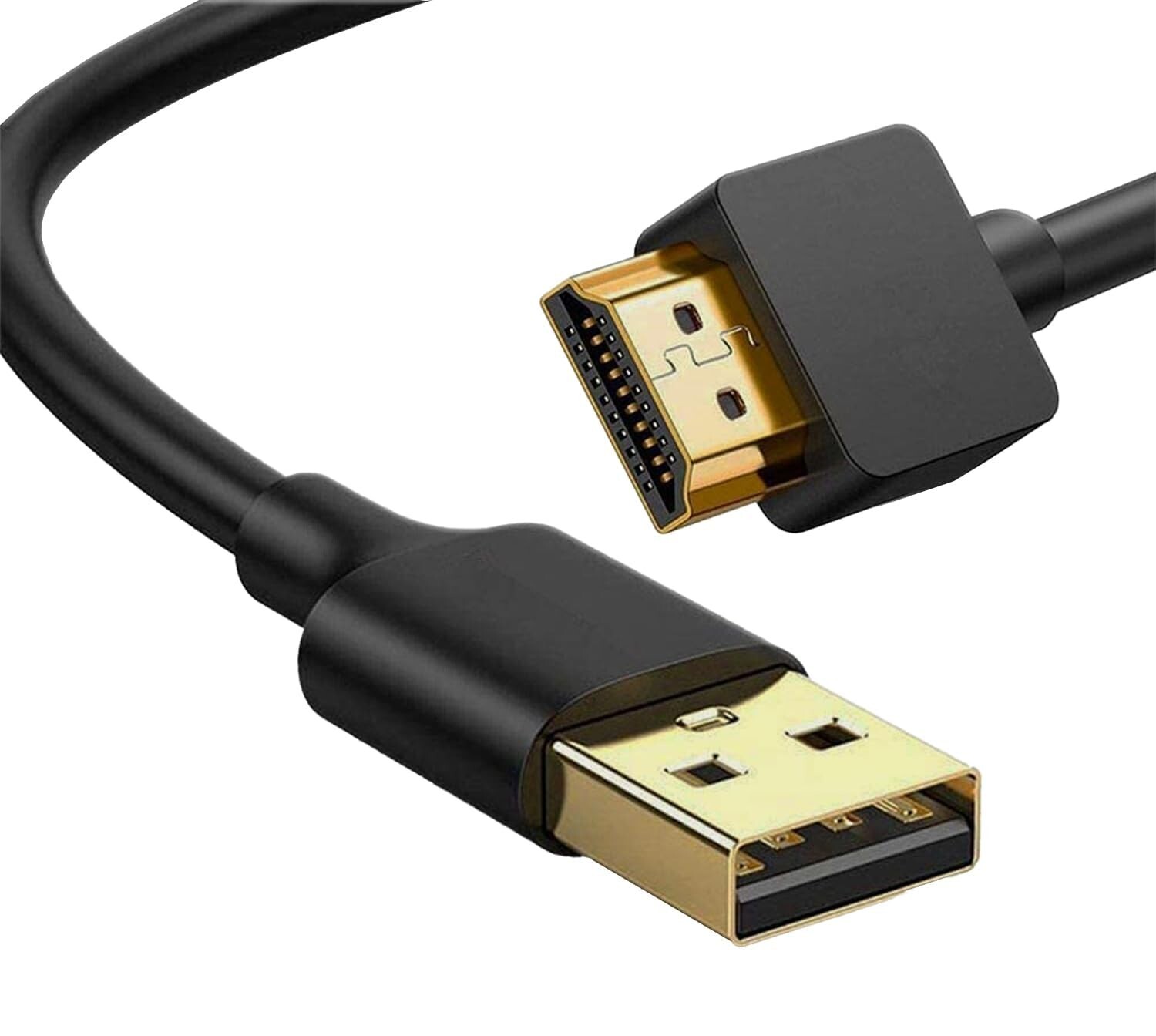 USB to Hdmi Cable, USB to Hdmi Adapter for Monitor, USB 3.0 Male to Hdmi Male...