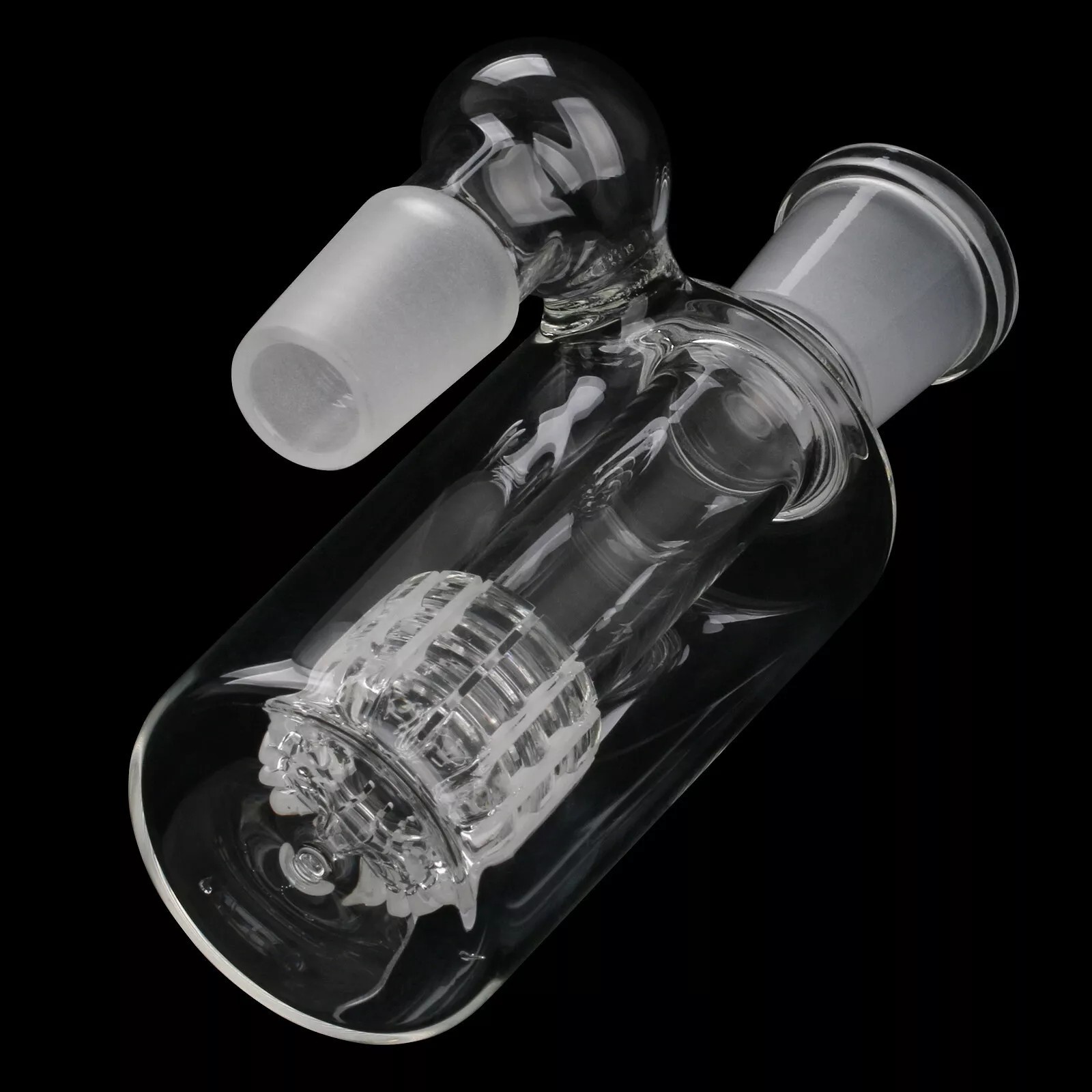 14mm Ash Catcher 90 Degree Glass Water Bong Thick Pyrex Glass Bubbler