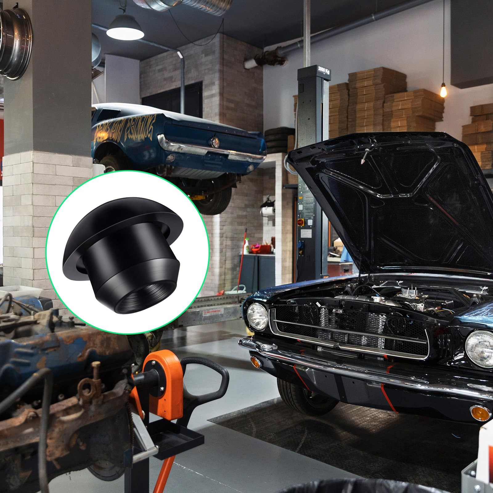 14PCS Hydraulic Jack Oil Plug Bottle Jack Floor Oil Filler Plug 8.5mm Rubber ...