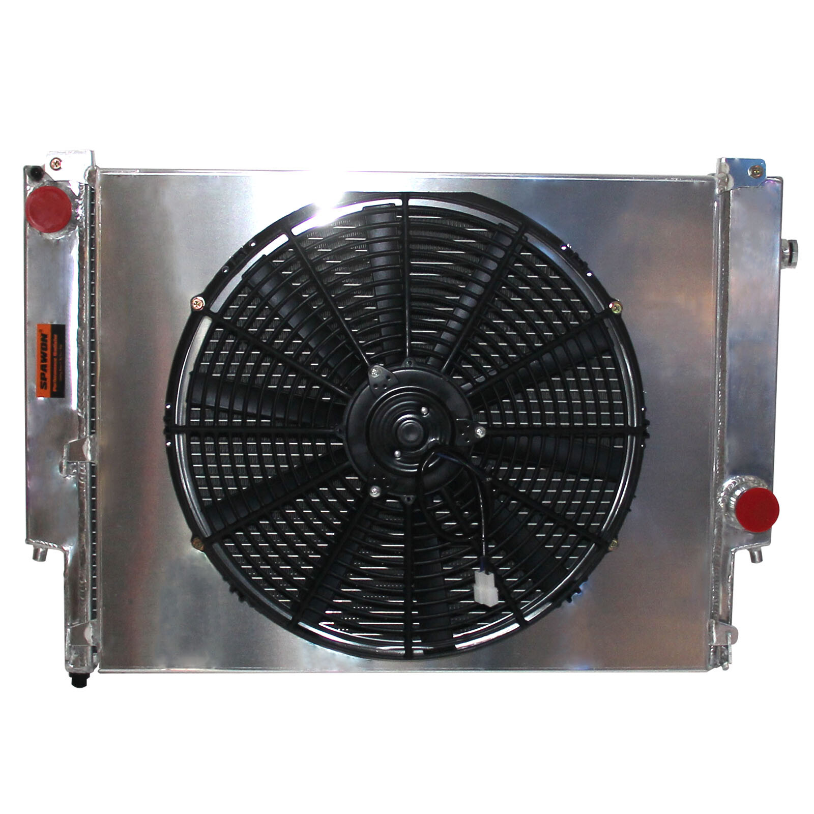 SPAWON Radiator For BMW 325i 328i 323i Z3 92-01 +Fan shroud Aluminum 2Row MT