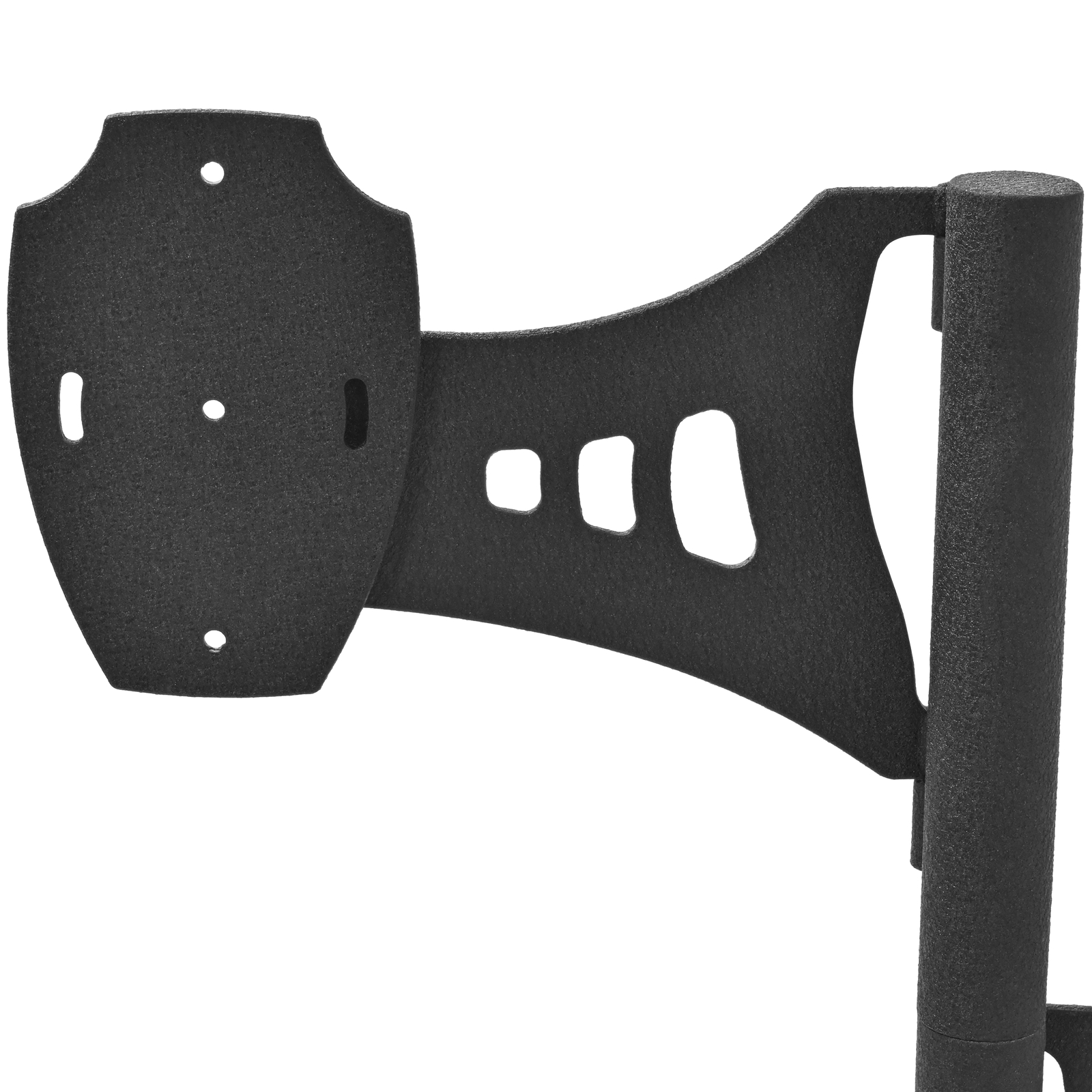 Black Trophy Tree Pedestal Stand Shoulder Mount Style For 3 Taxidermy Display