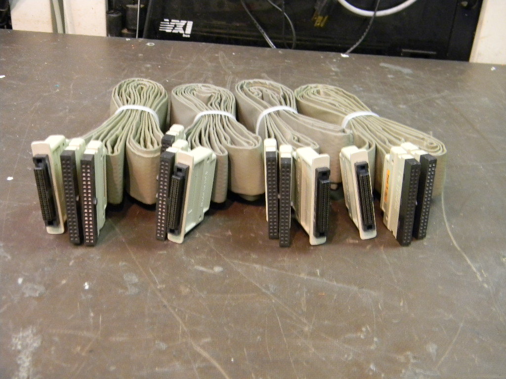 Set of 4 HP Agilent 16550-61604 Probe Cable Assemblies for 1670 Logic Analyzers