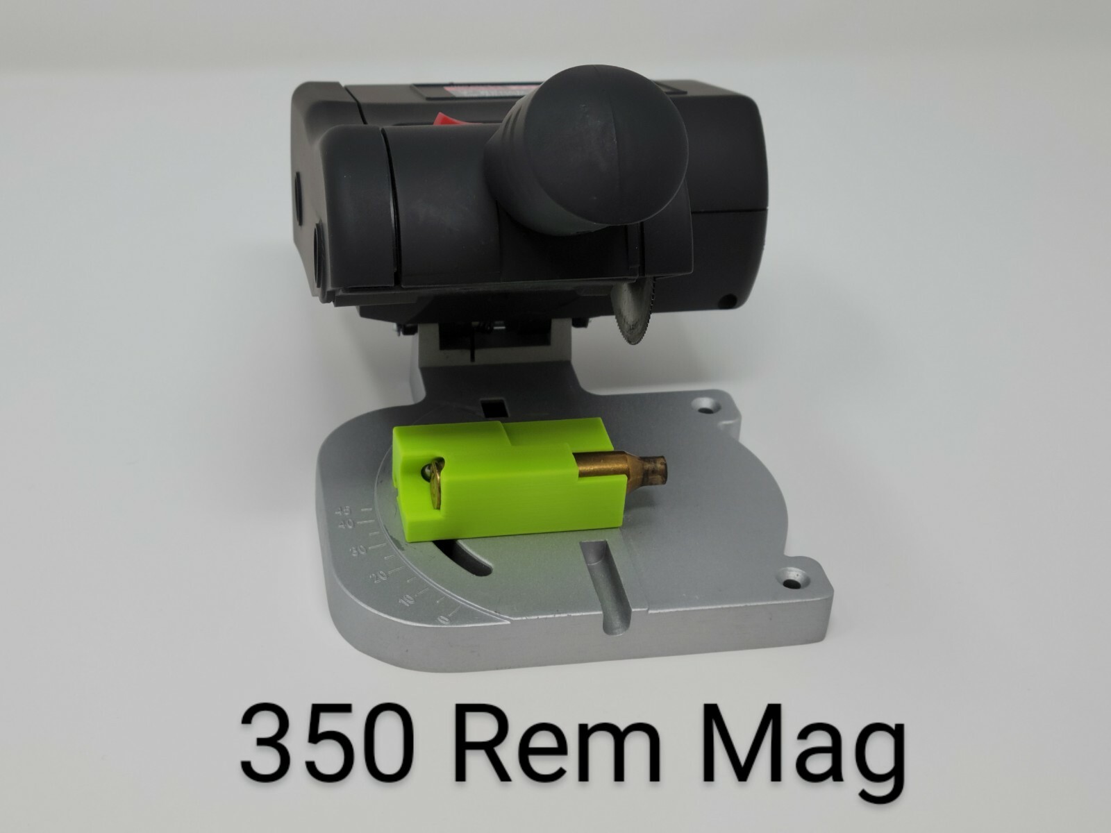350 Rem Mag Cut off Trimming Jig Auto-Ejecting Brass Case Trimmer