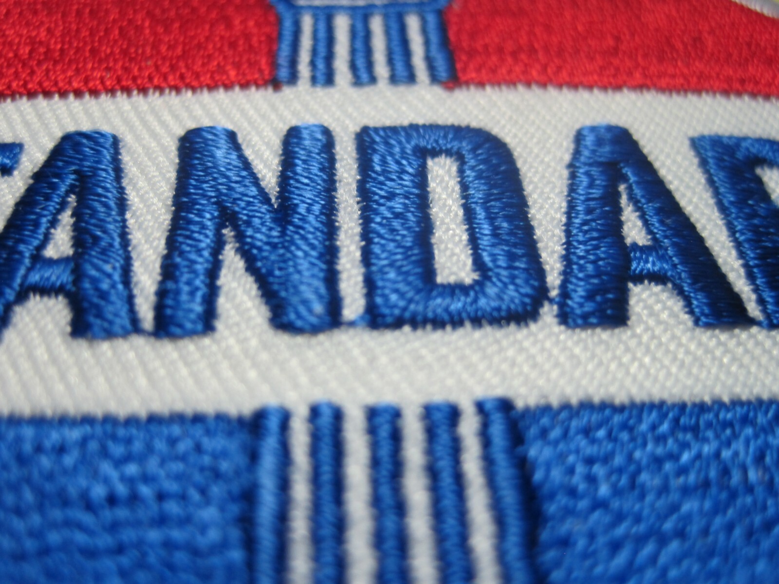 STANDARD OIL UNIFORM CLOTH PATCH IRON ON / SEW ON 3 INCH CREST SIZE LOOK & BUY