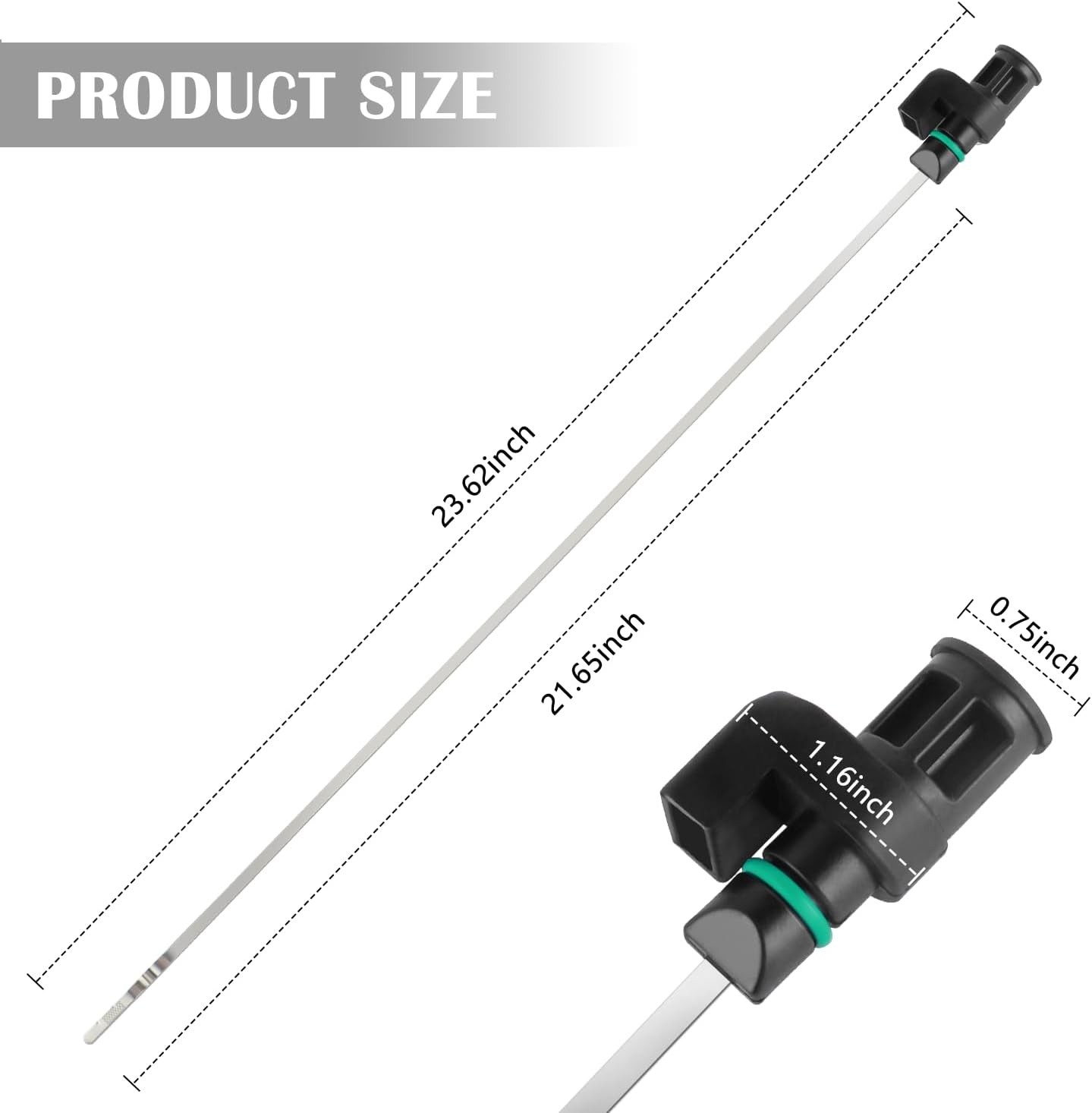 Car Transmission Dipstick,CVT Transmission Fluid Dipstick Compatible with Nissan