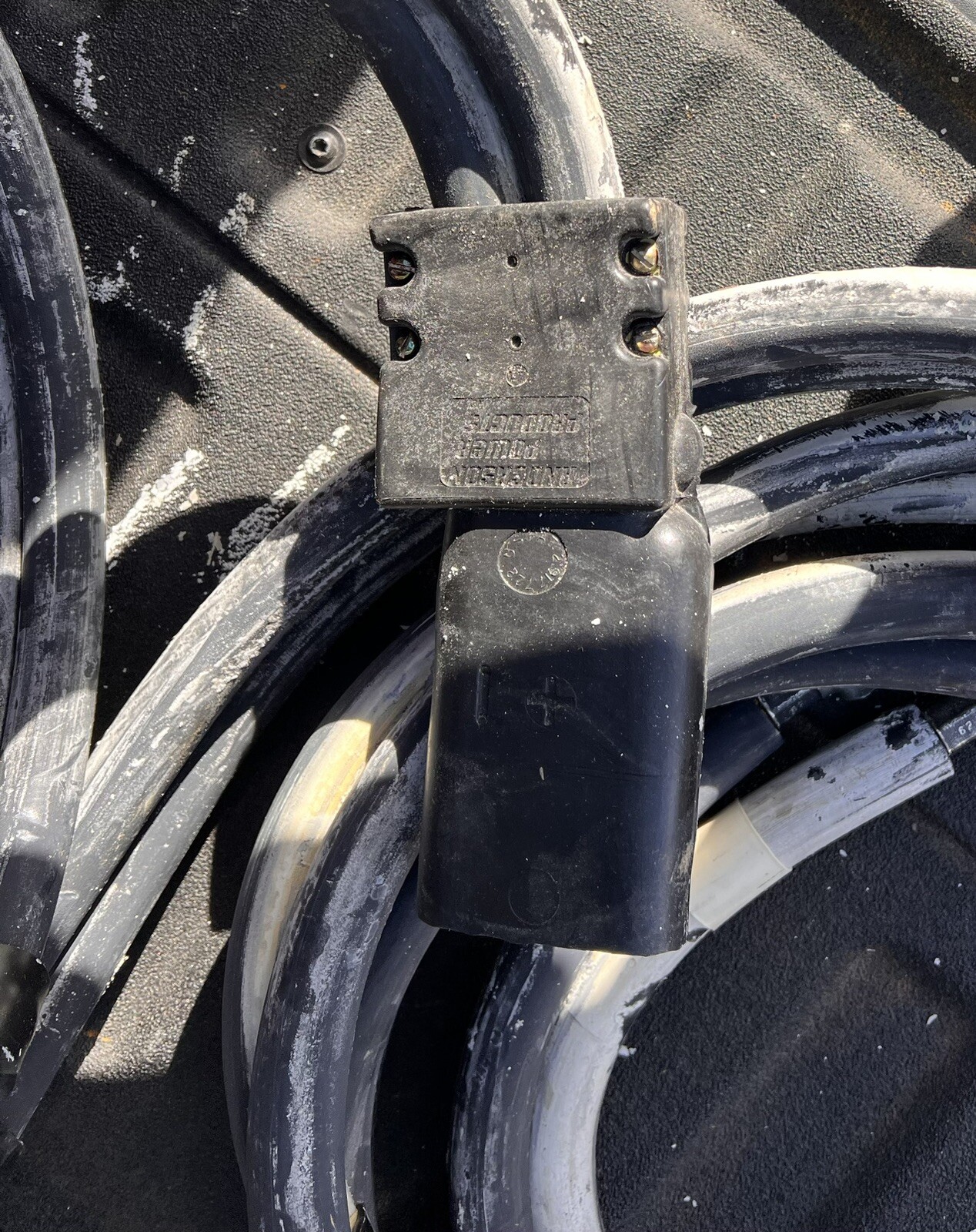 ANDERSON 28V DC Ground Power Unit Output Cable Assembly (20 ft. length) Military