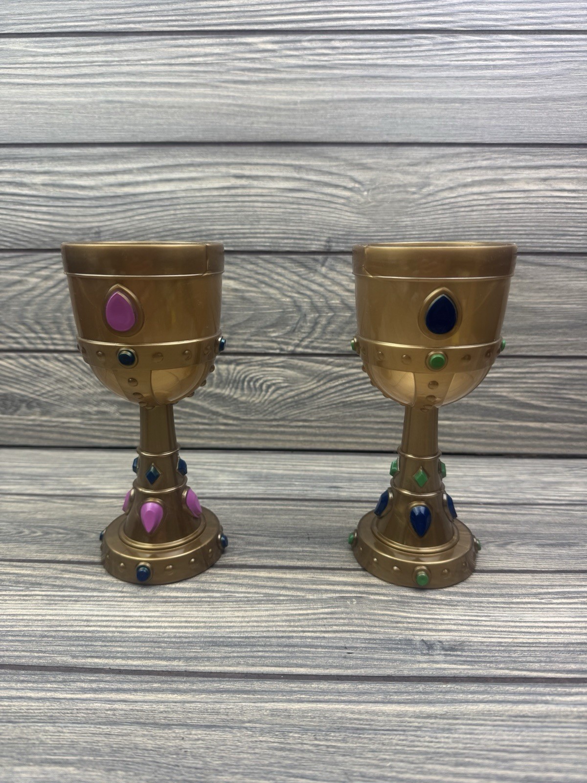 Lot Of 11 Medieval Jeweled Goblet King Renaissance Pirate Party mug 11 Total