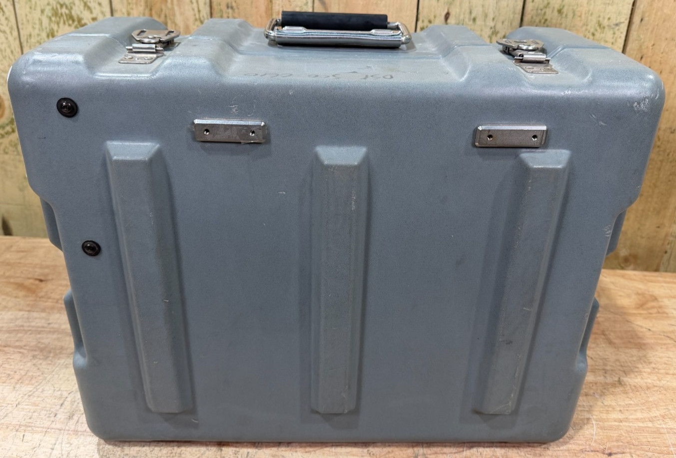 Pelican Hardigg Case 19x15x9" Grey Waterproof Storage Footlocker