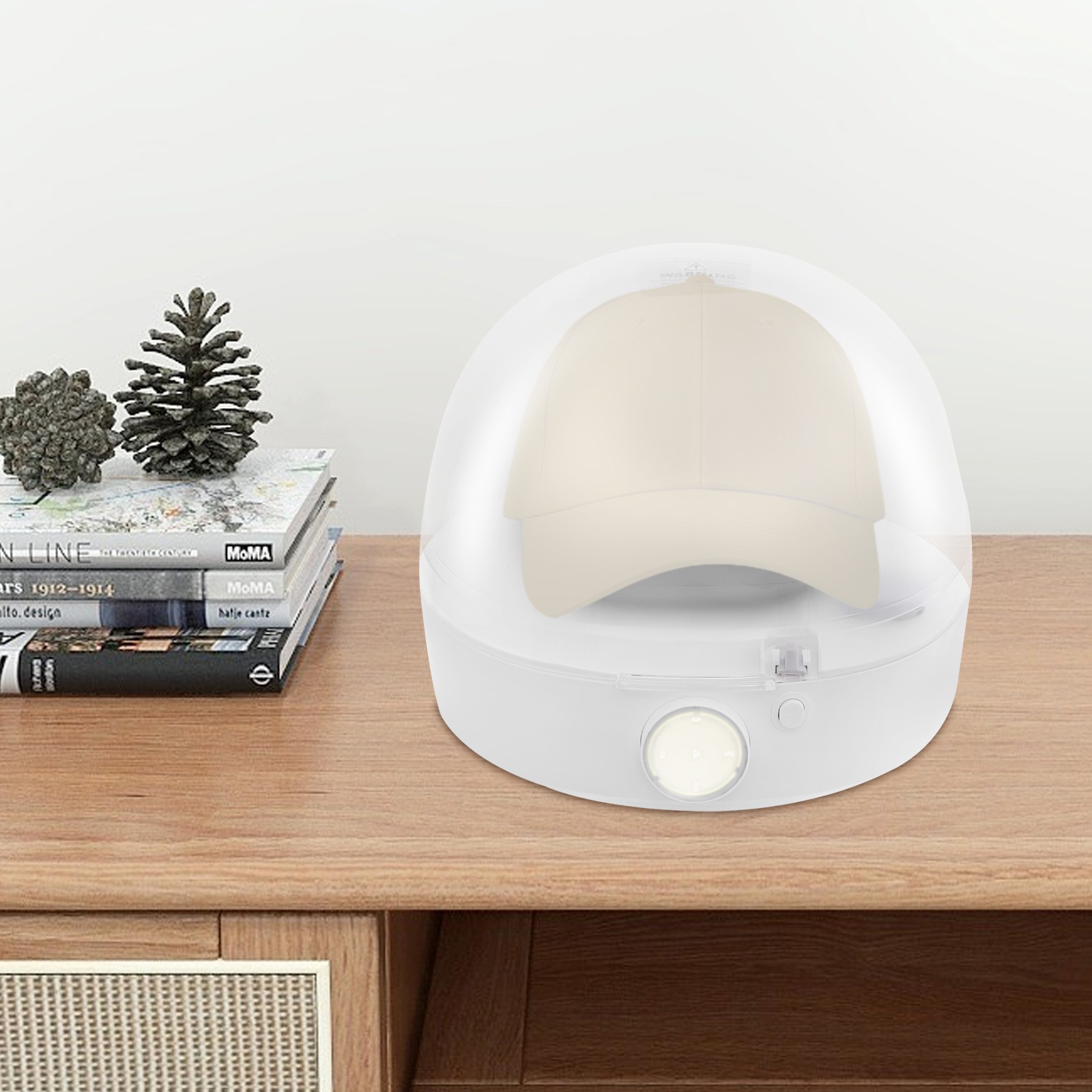 Cap Care Machine for Iron and Dry Restore Misshapen Hat/Cap Natural Shape 1000W