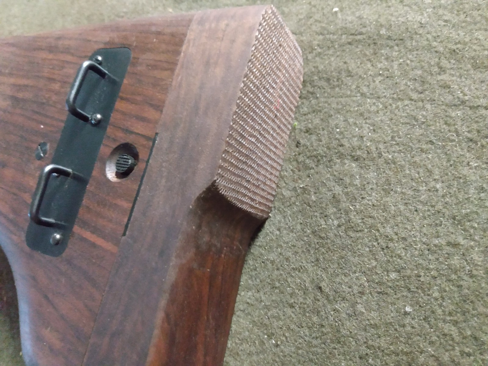 WOODEN ENCLOSED PISTOL HOLSTER WWI GERMAN P08 LUGER "Like a Broomhandle" Mauser