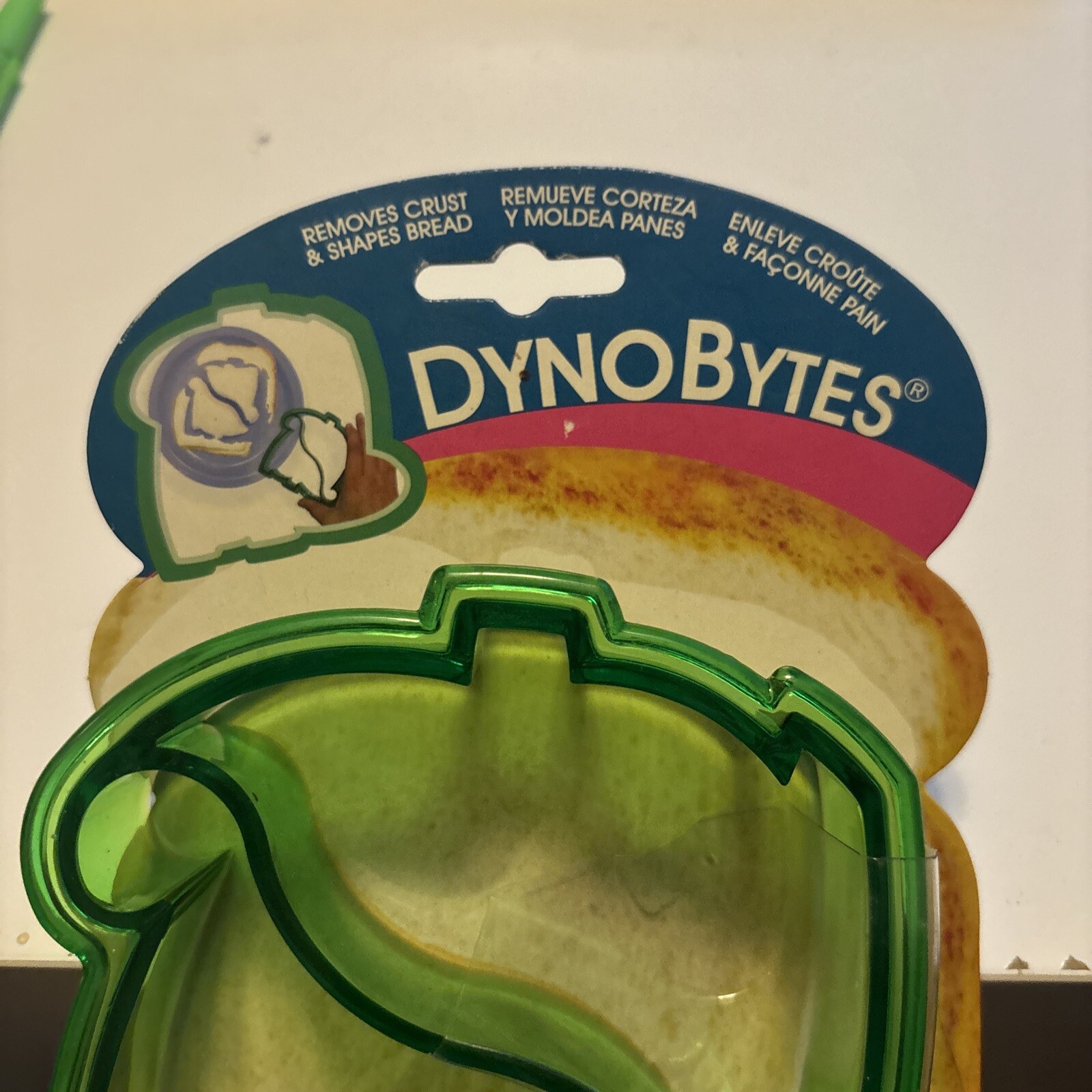 DYNO BYTES Unique Crust & Sandwich Cutter By Either New In Package BPA Free