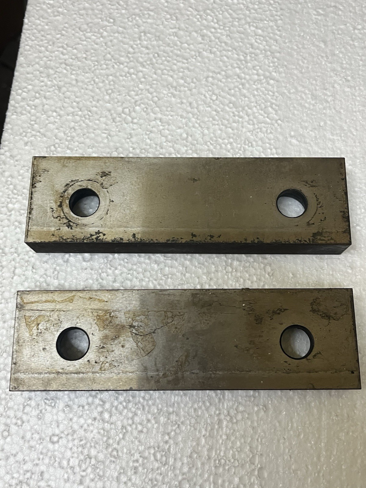 (2) 6” Jaws For Kurt Vises 4140 Hardened Steel & Precision Ground Made In USA