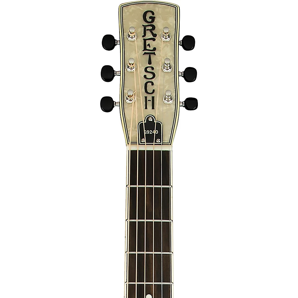 Gretsch G9240 Alligator Round-Neck Mahogany Body Biscuit Cone Resonator Guitar