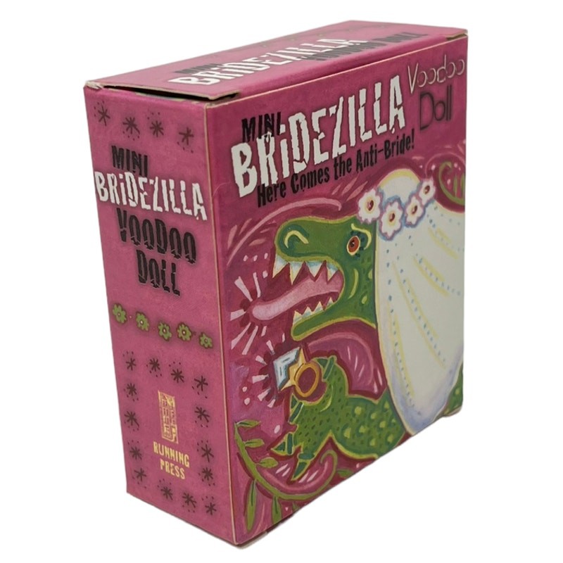 Mini Bridezilla voodoo Doll with Veil Pin Instructions and 32 Page Book