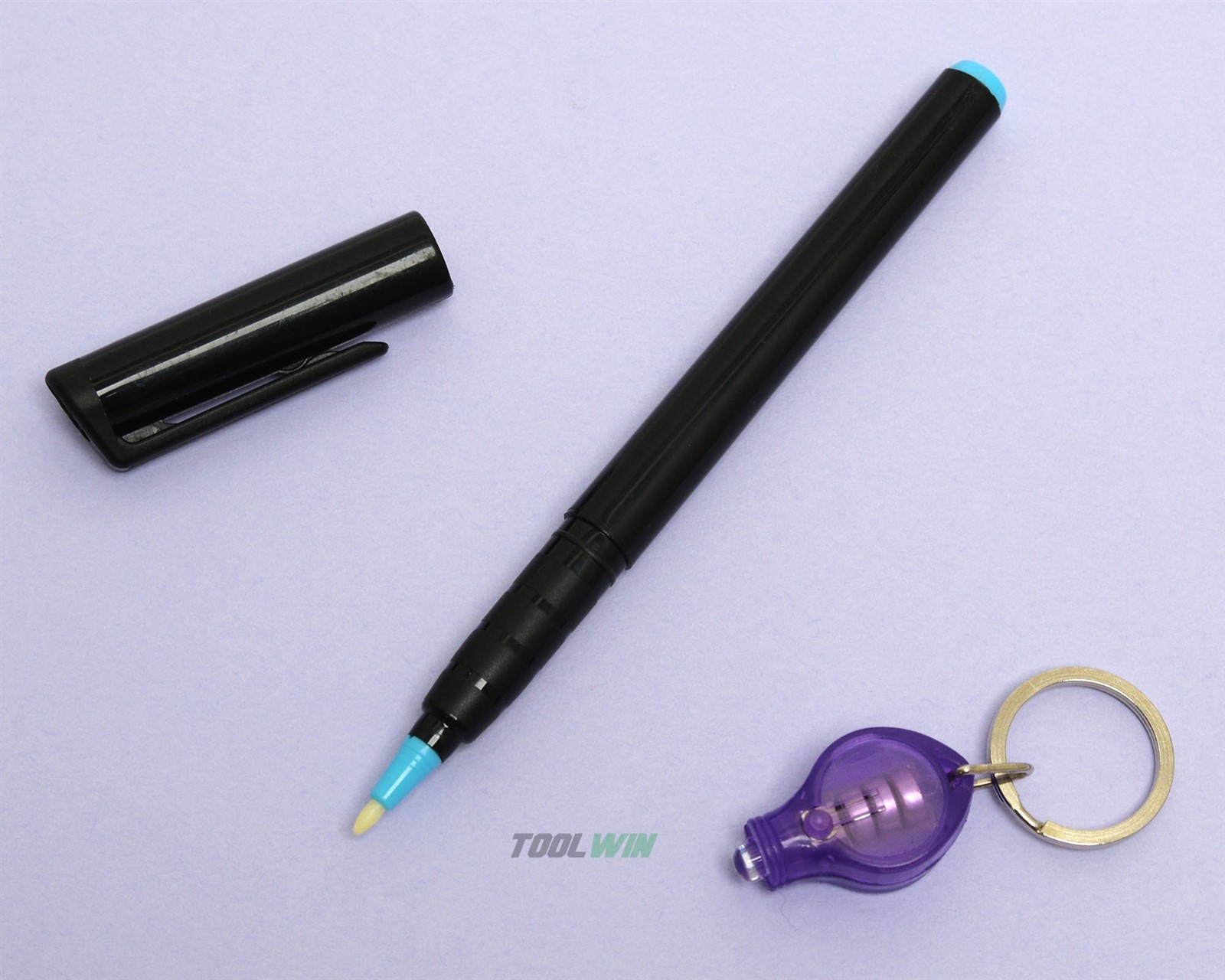 Invisible Ink Pen with UV Flashlight LED Black Light Reactive Secret Marker Set