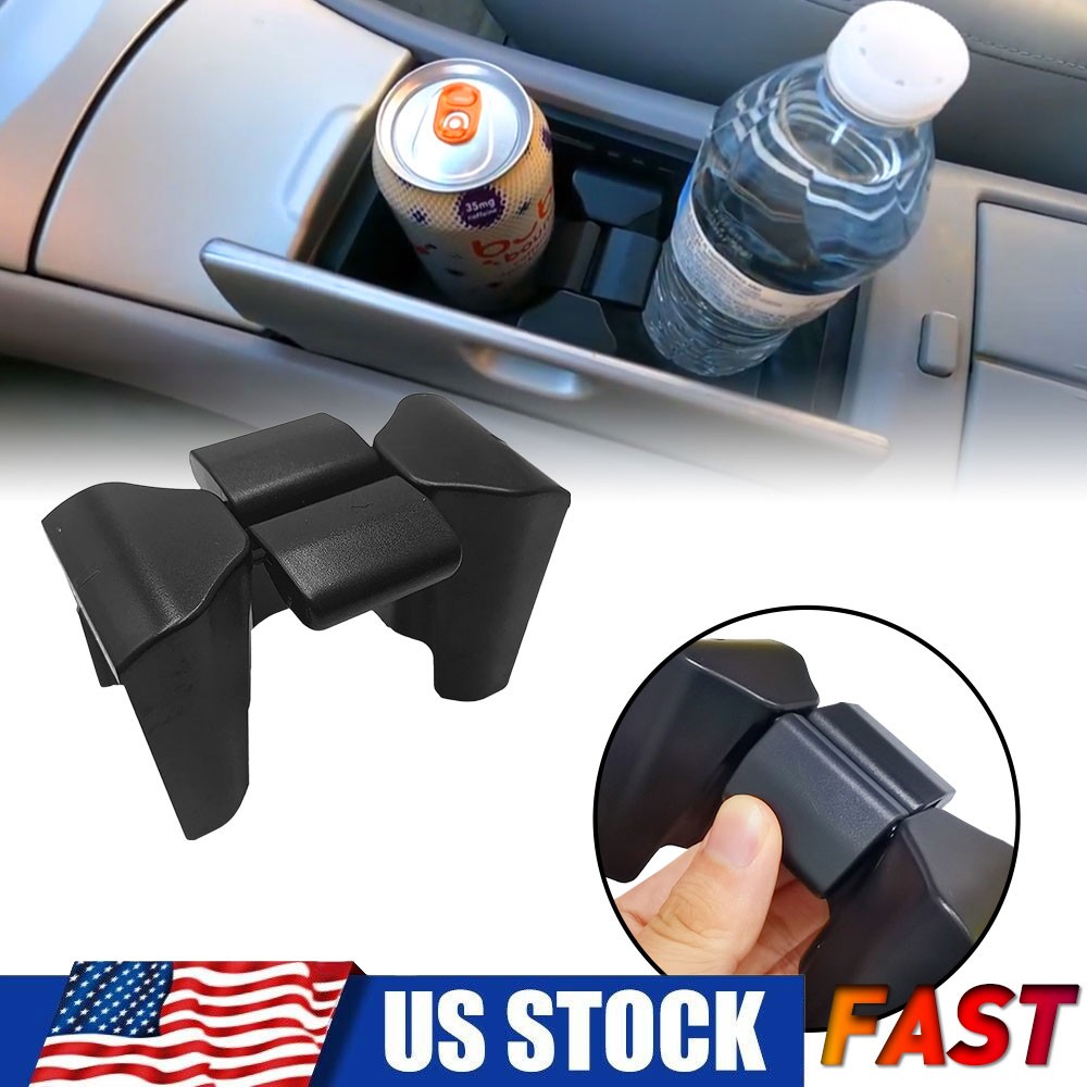 For 2002-2007 Toyota Highlander Center Console Cup Holder Insert Divider Durable