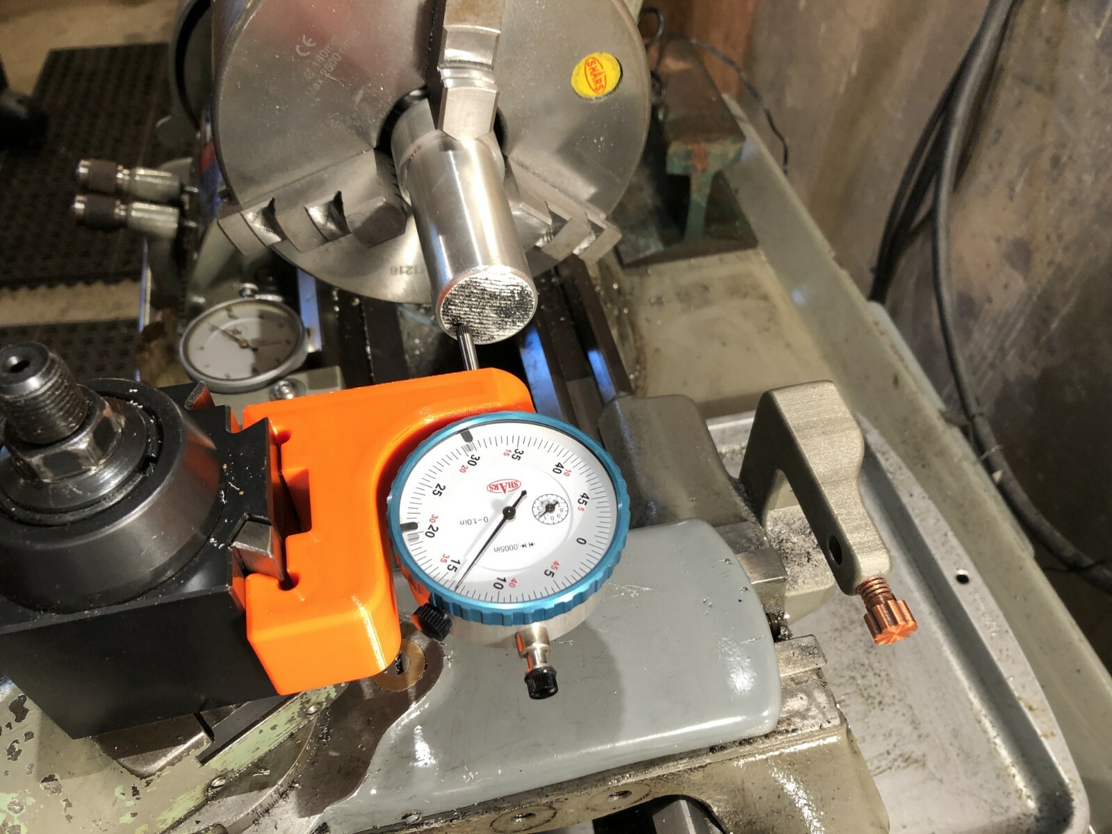 Lathe Dial Indicator "Holder ONLY" for OXA AXA BXA CXA CA Quick Change Tool Post