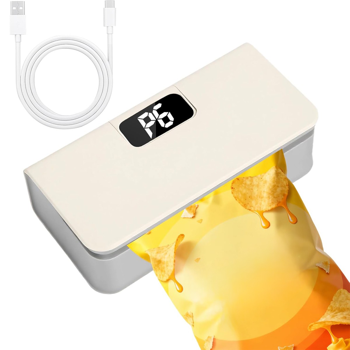 Mini Heat Sealing Machine Portable Impulse Food Packing Plastic Bag Sealer