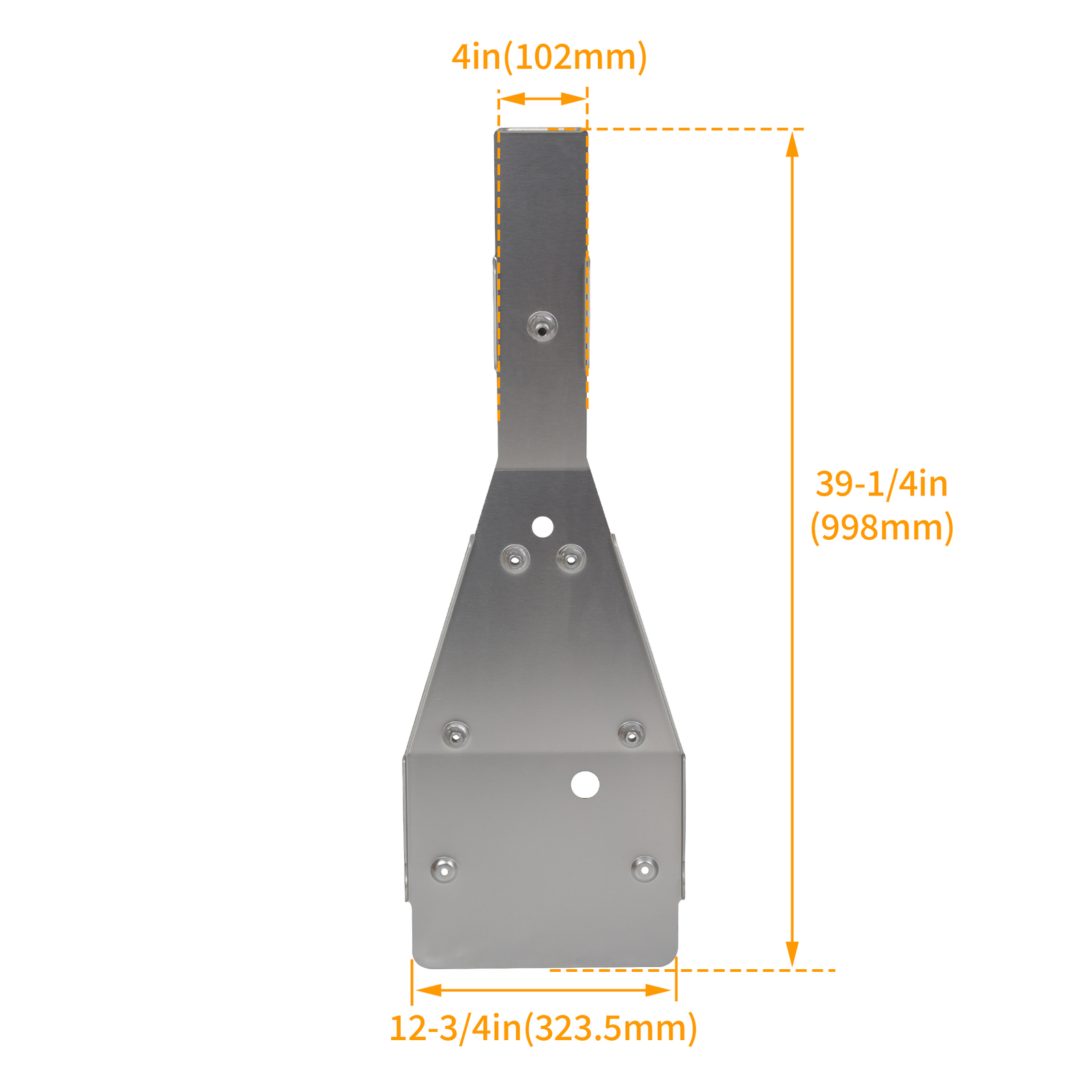 For Yamaha Raptor 700 700R Full Chassis Glide Swing Arm Skid Plate Guard Combo