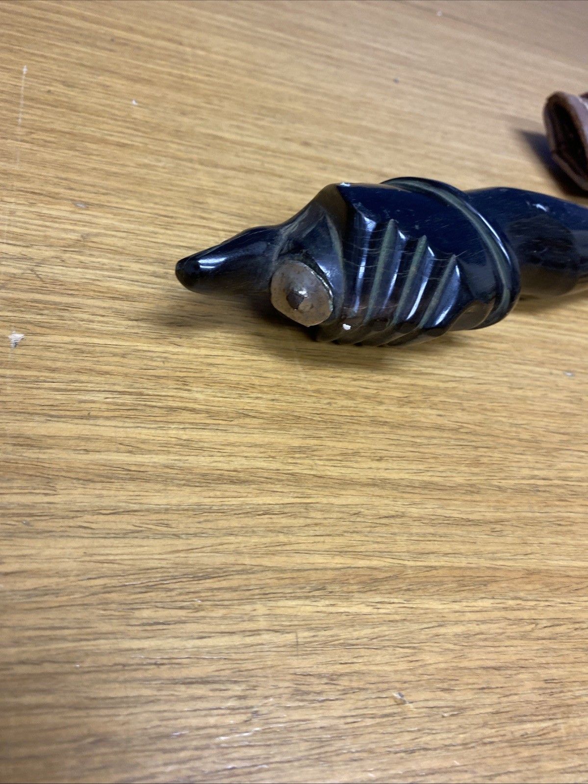 Vintage 1970s Negrito Bolo Knife with Wood Carved Handle