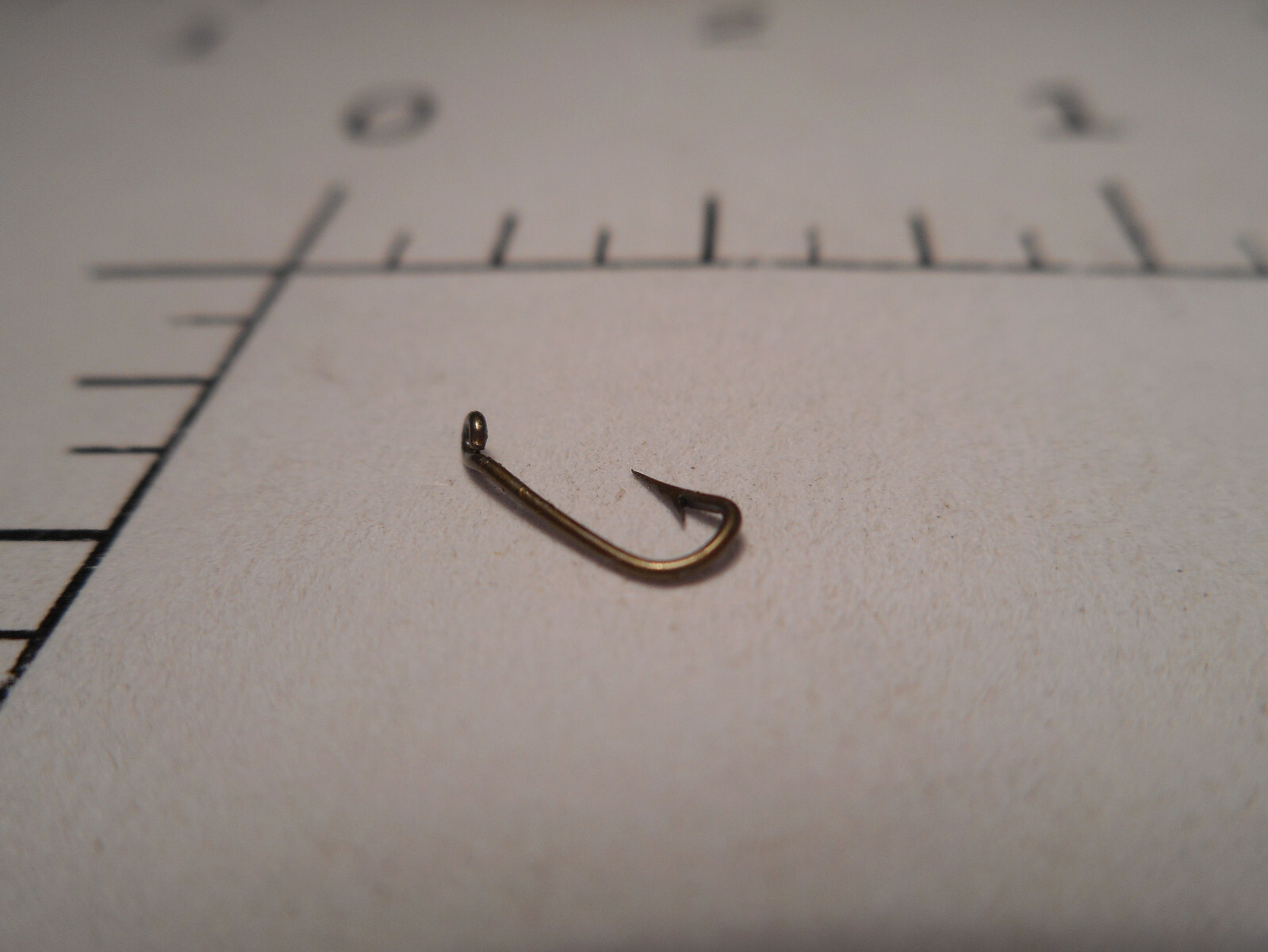 100 MUSTAD #16 Fly Tying Sneck Hooks Turned Down BALL Eye Bronzed NORWAY 3354