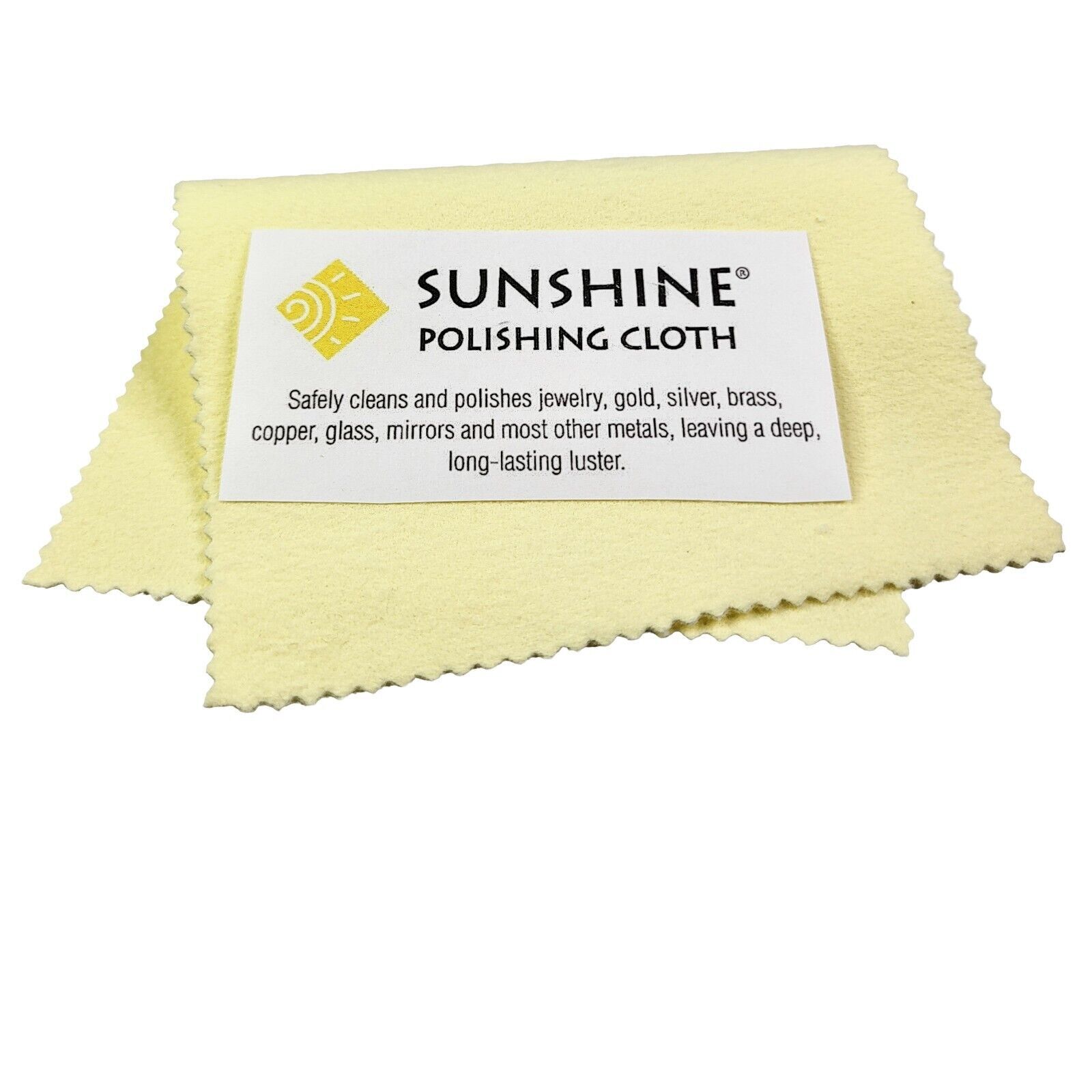 Sunshine Polishing Cloth Jewelry Cleaning Gold Silver Copper Brass Platinum Ring